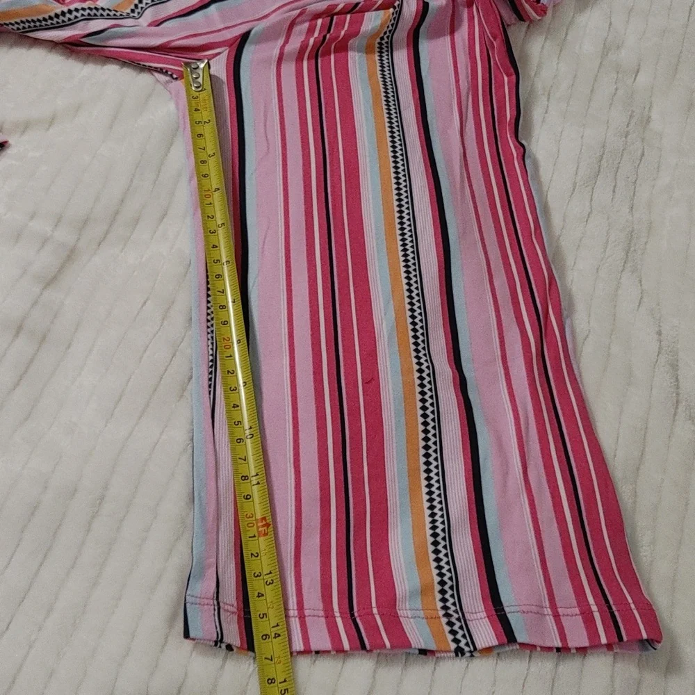 Beautiful Style picapino little girl stripes jumpsuit size 5 NWOT. - Picture 5 of 6